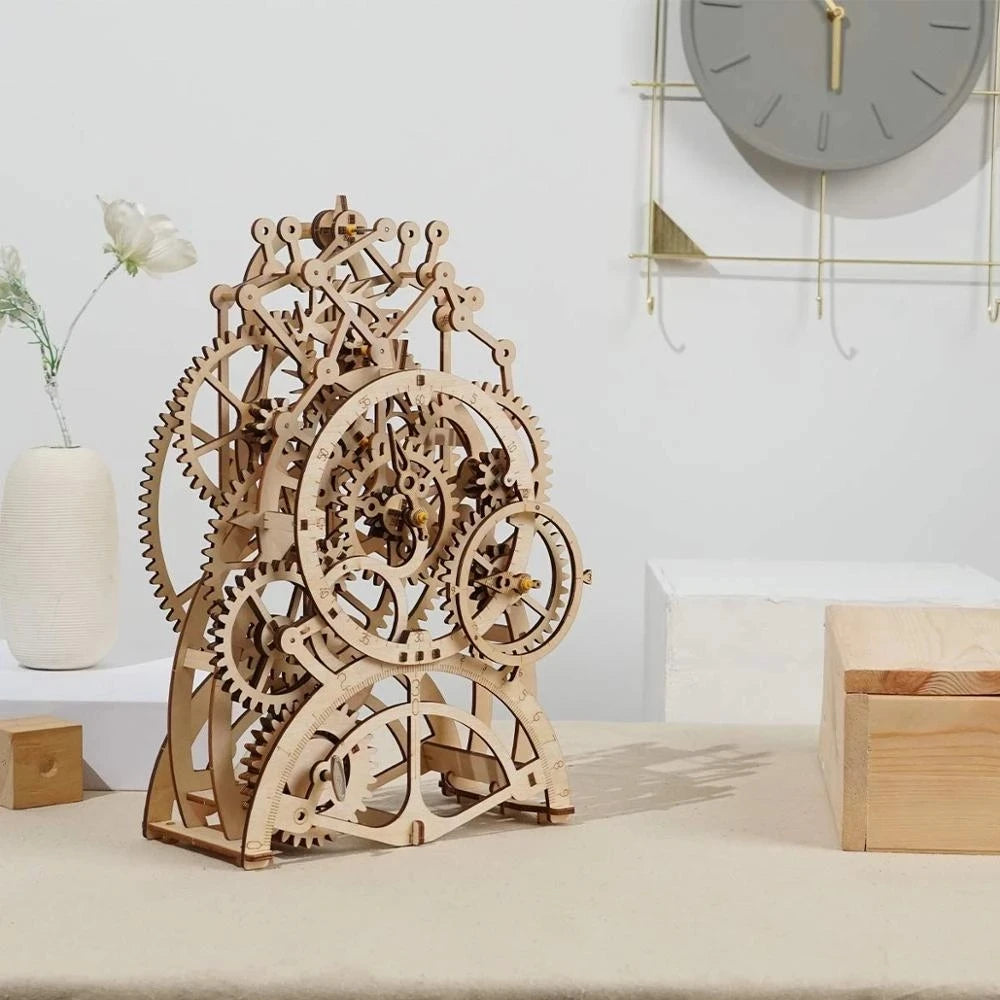 3D Wooden Puzzle DIY Mechanical Model Building Kit