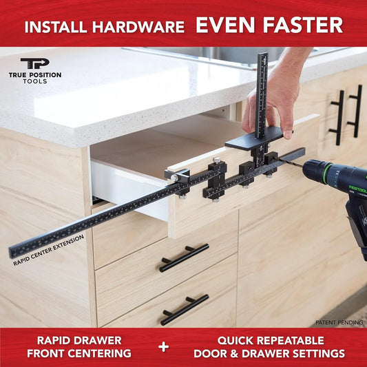 Cabinet Hardware Jig - Install Handles and Knobs Faster