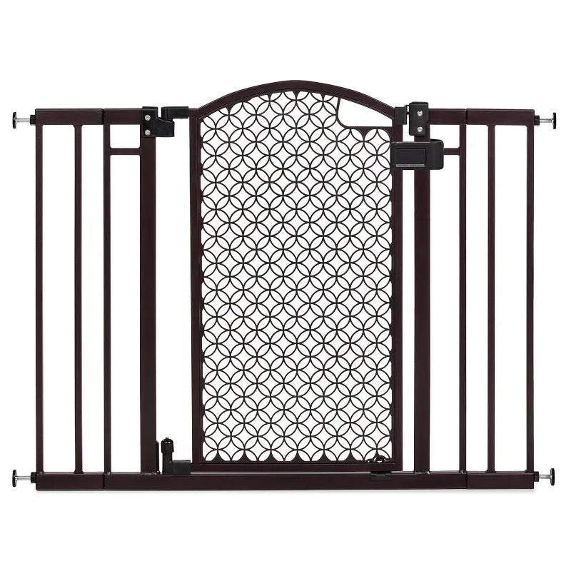 Walk-Thru Pet Gate, 28"-42" x 30", Pressure or Hardware Mounted